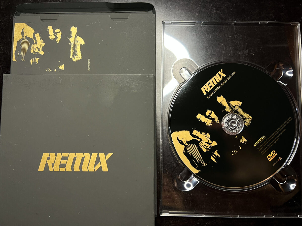 Grupa REMIX DVD Koncerts Dzintaru koncertzālē / 2009