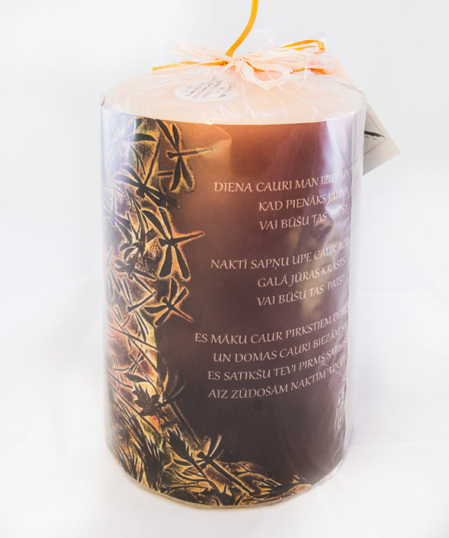 Candle "The Power of Dragonflies"