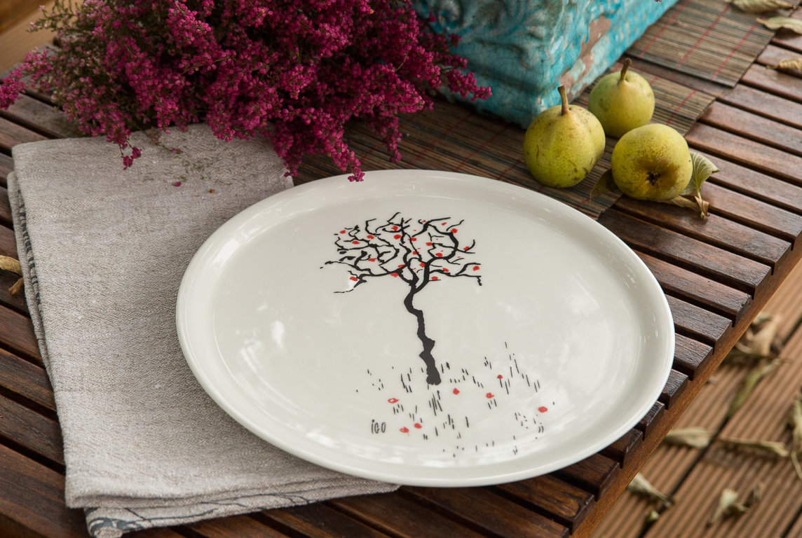 Plate "Apple Tree with Apples"